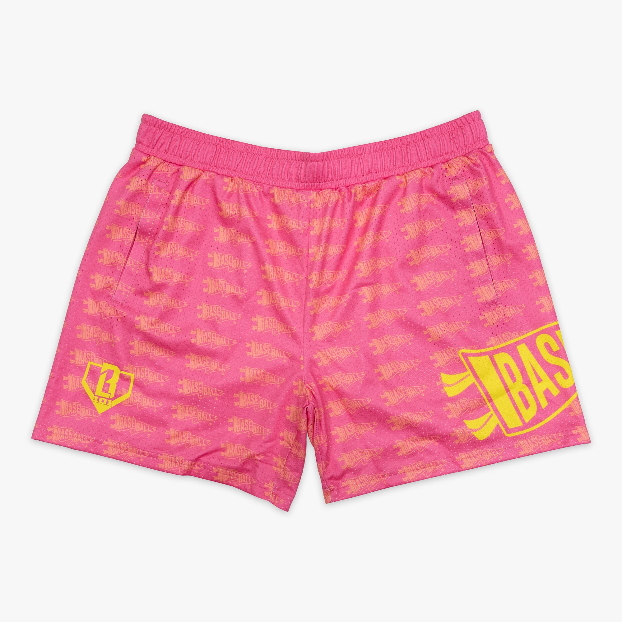 Pennant Shorts - Pink Lemonade