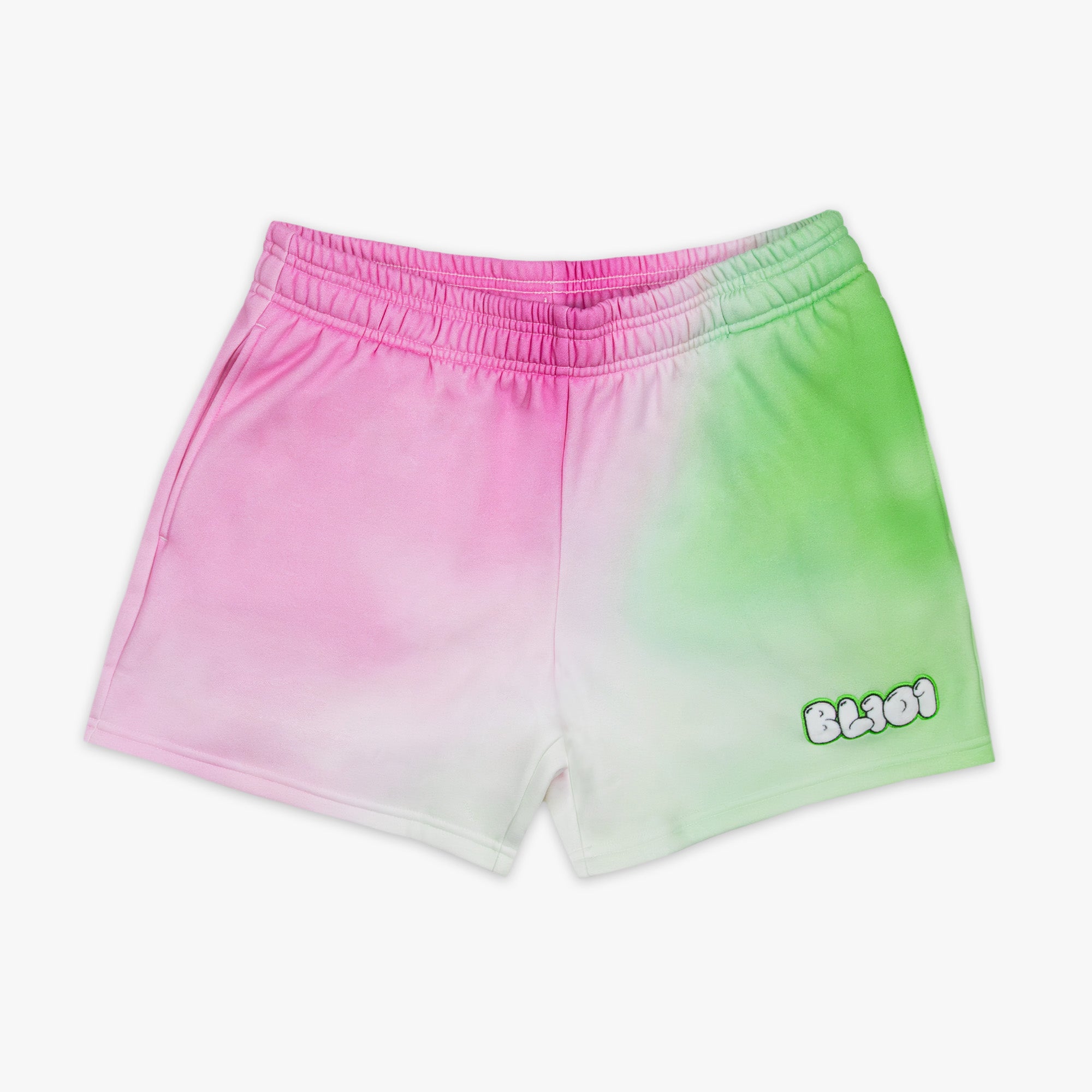 Cotton Candy Youth Sweatshorts - Sour Apple