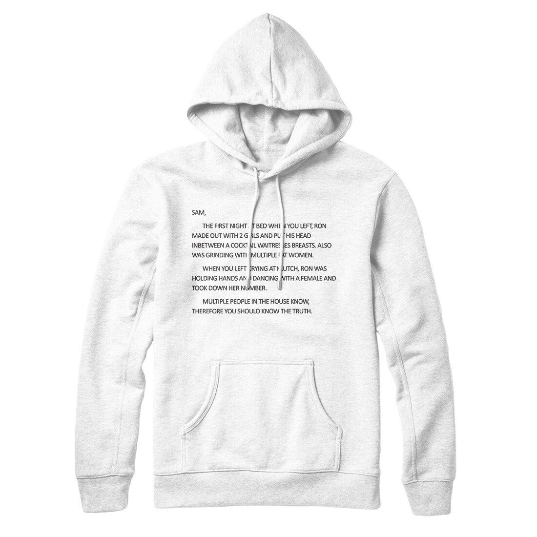 Letter To Sam Hoodie