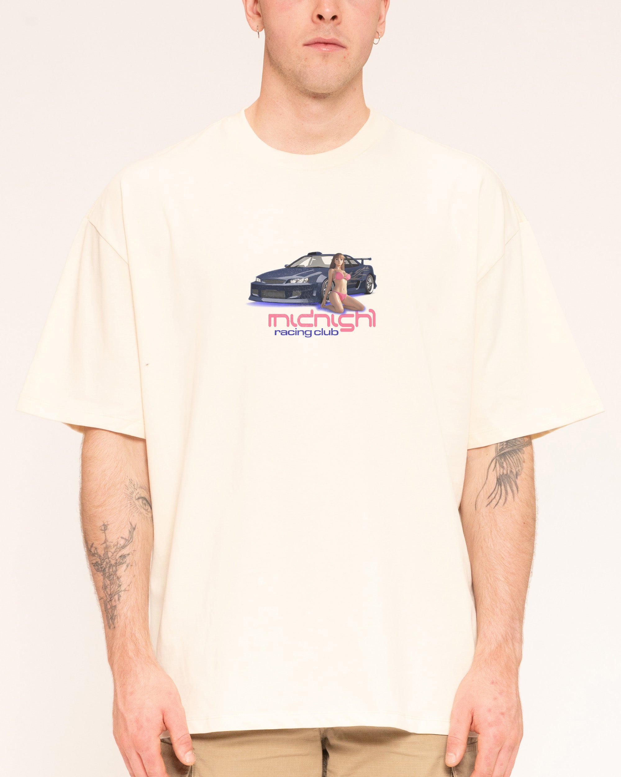 Midnight Racing Club Oversized Tee