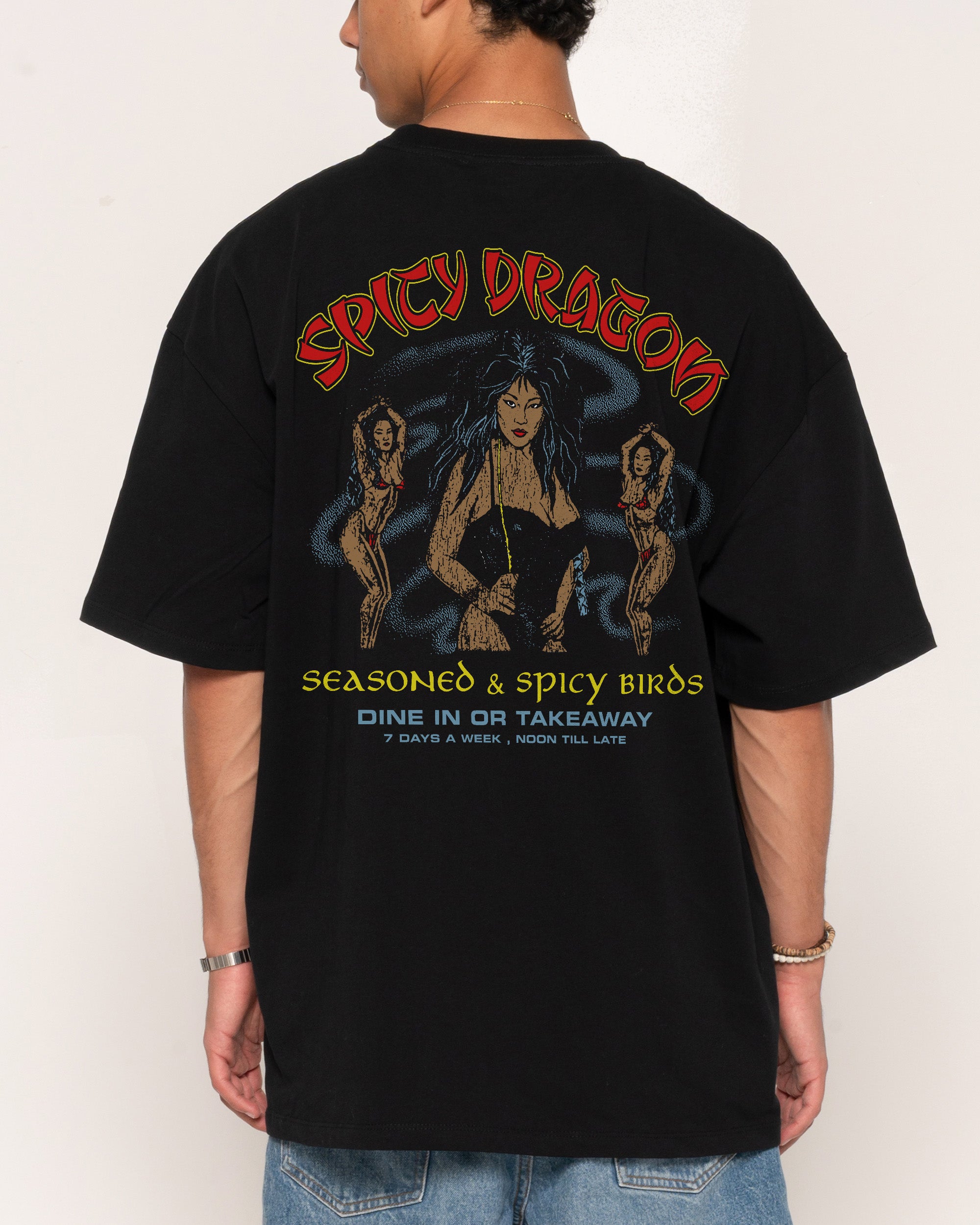 Spicy Dragon Oversized Tee
